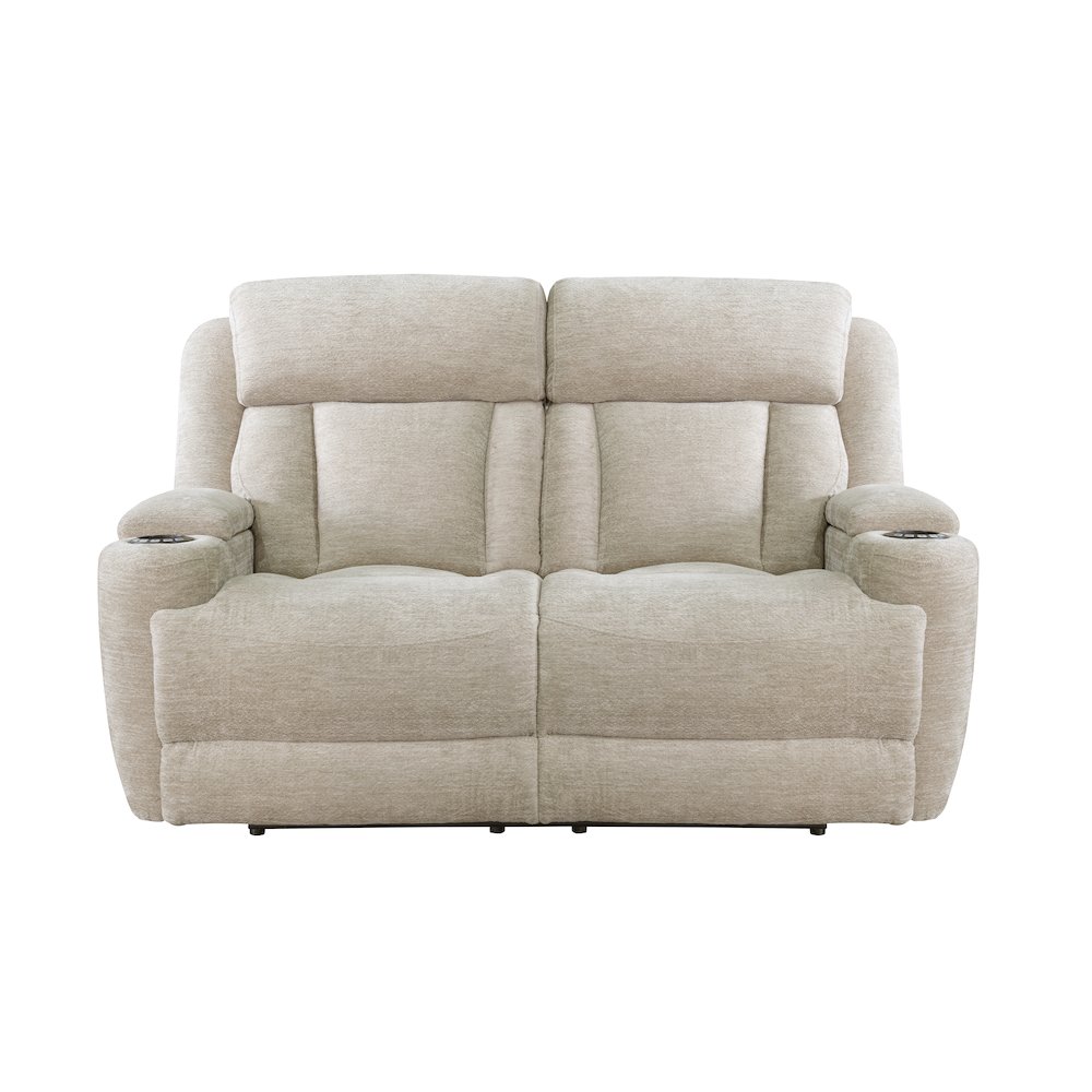 Dalton - Lucky Fawn Power Reclining Loveseat. Picture 1