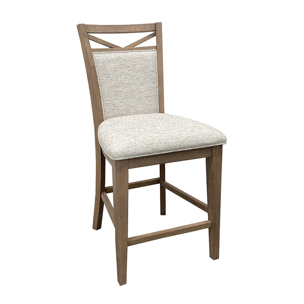 Modern Dining Upholstered Counter Chair Two Pack. Picture 2