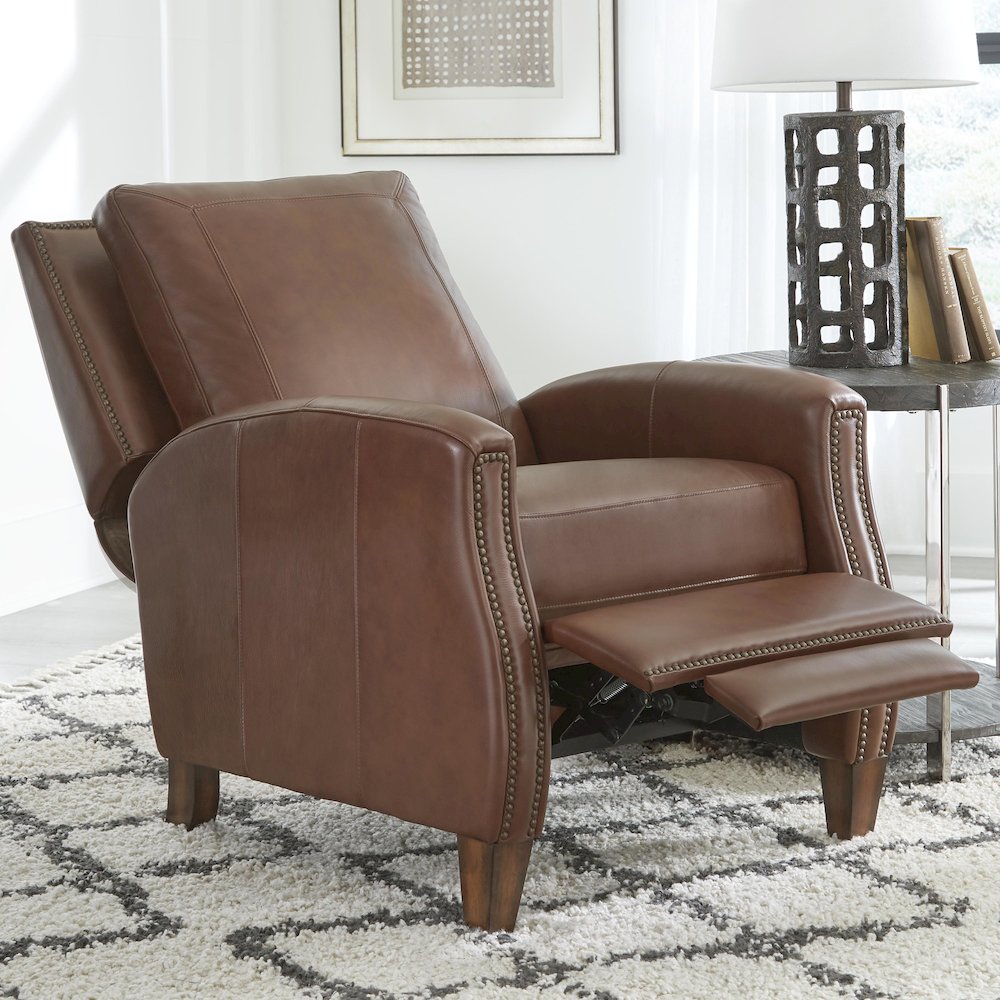 Hunter - Chestnut Charm Manual Recliner Two Pack. Picture 10