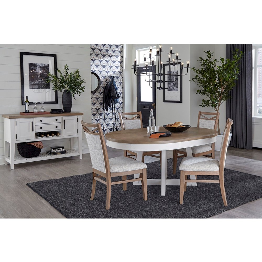 Americana Modern Dining Upholstered Dining Chair Two Pack. Picture 4