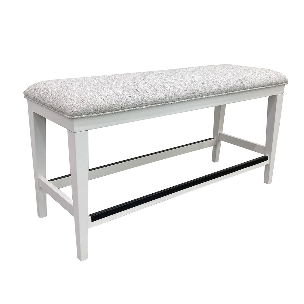 Modern Dining 49 In. Upholstered Counter Bench. Picture 1