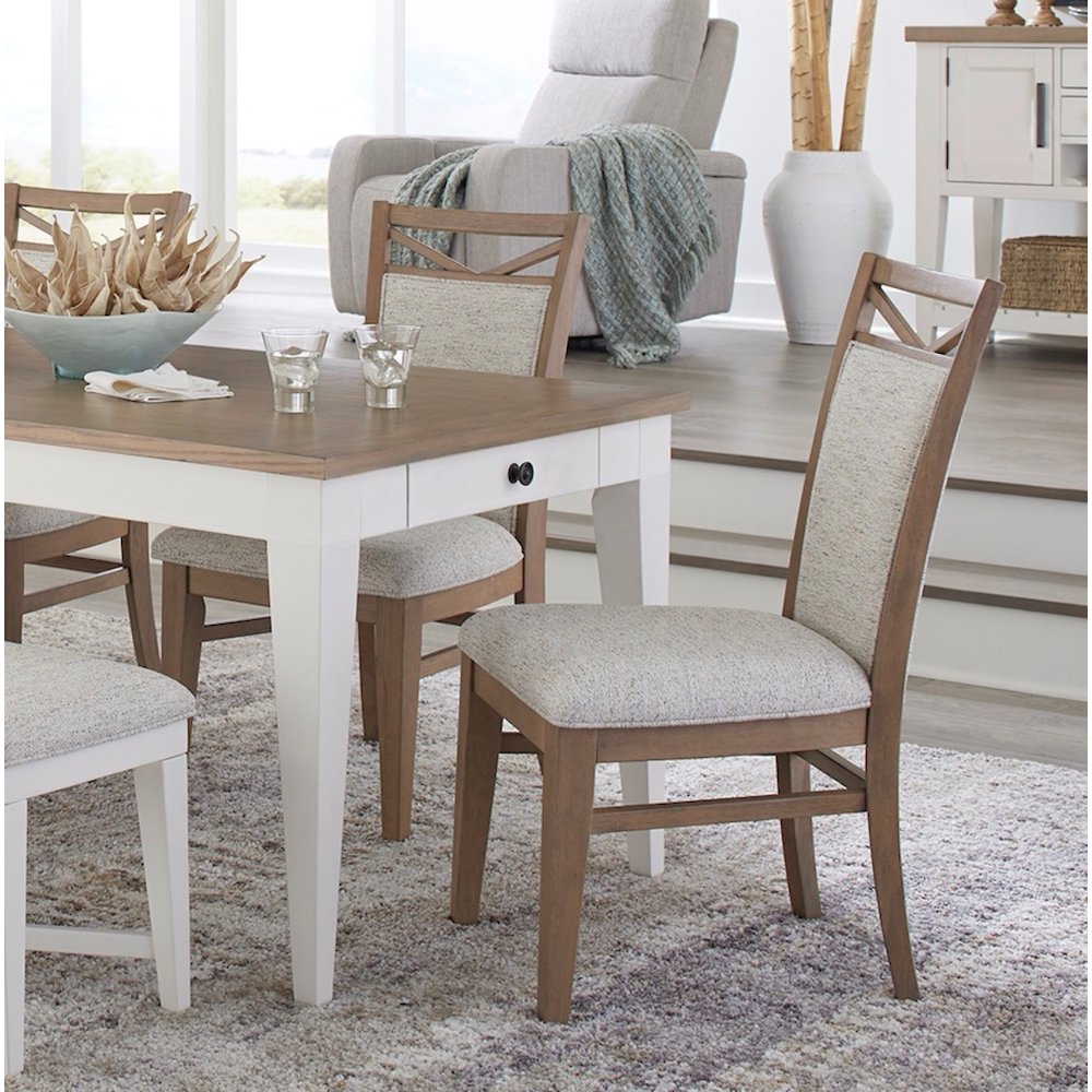 Americana Modern Dining Upholstered Dining Chair Two Pack. Picture 6