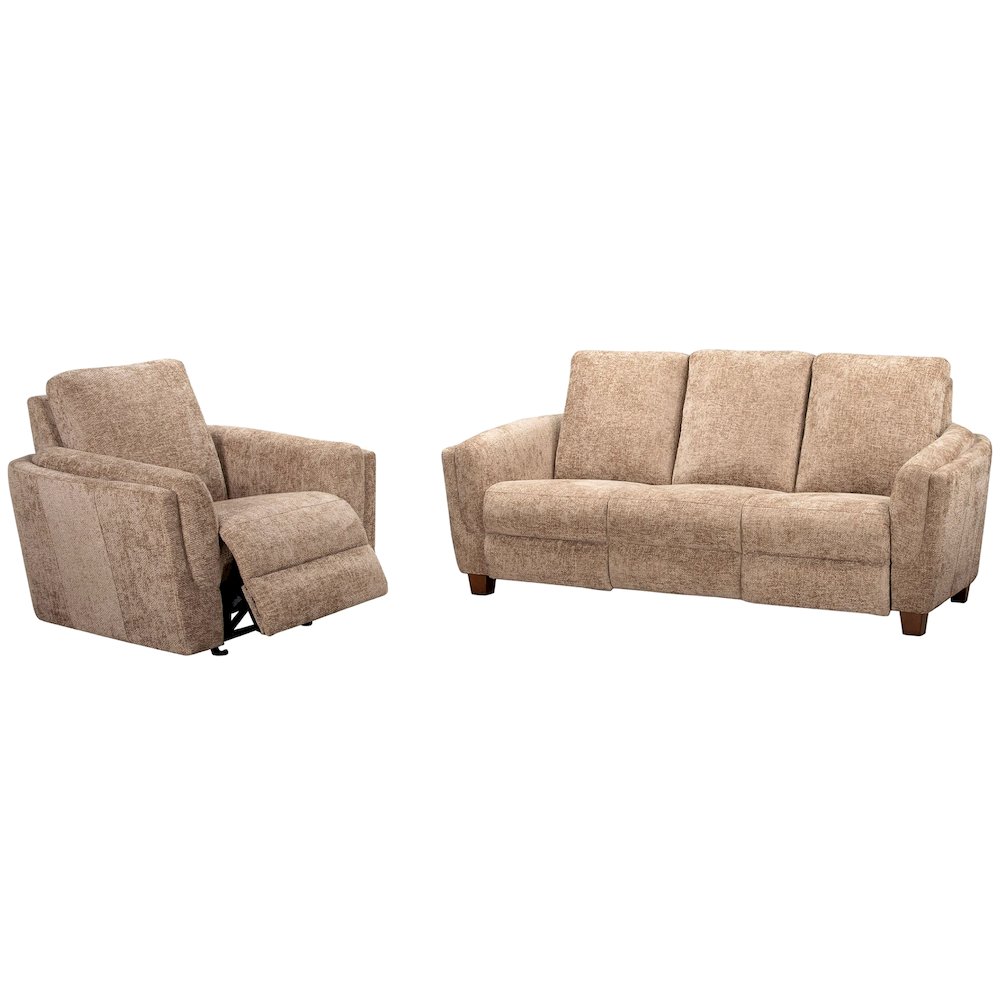 Morehead - Biscotti Power Reclining Sofa and Recliner. Picture 2