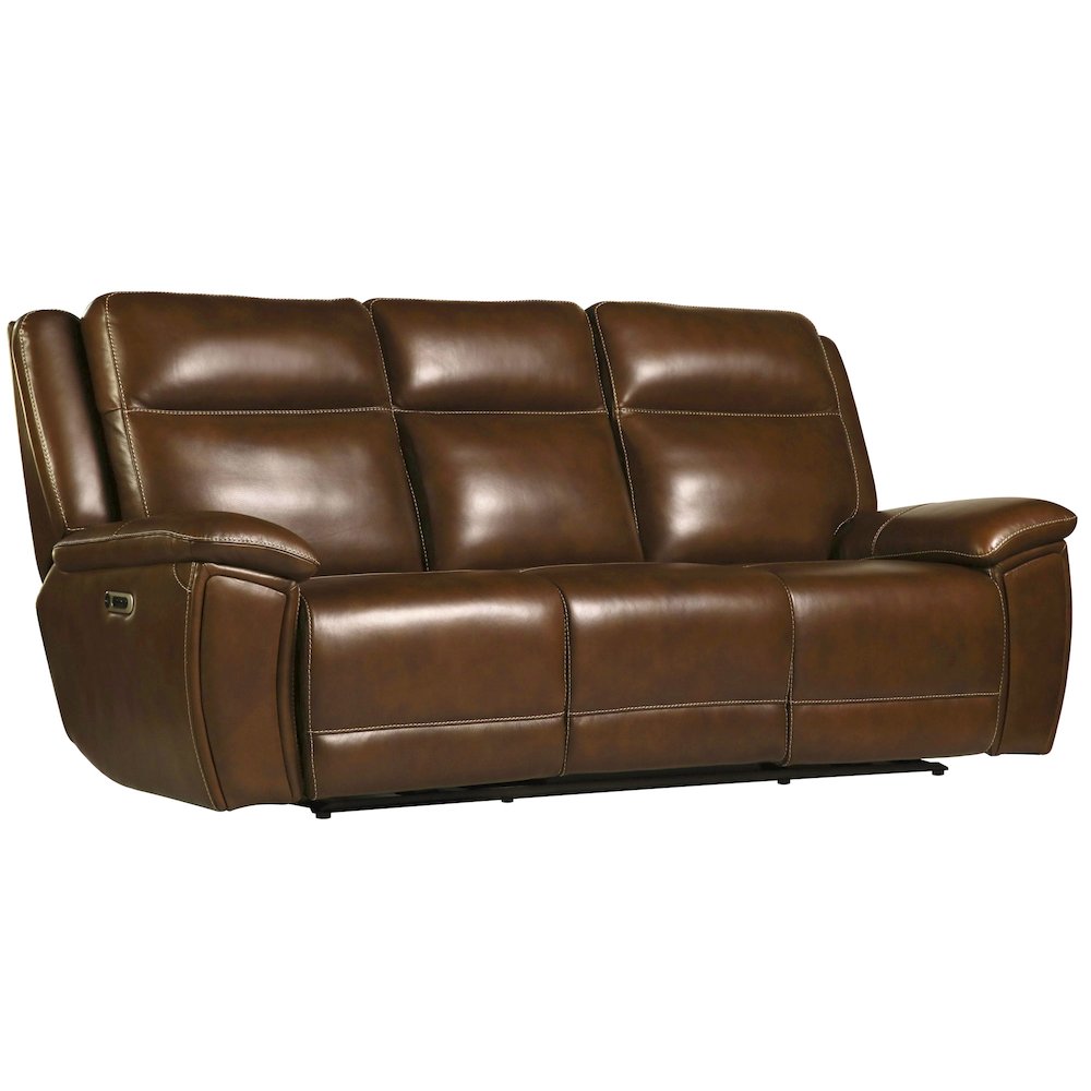 Jameson - Hickory Power Reclining Zero Gravity Sofa. Picture 1