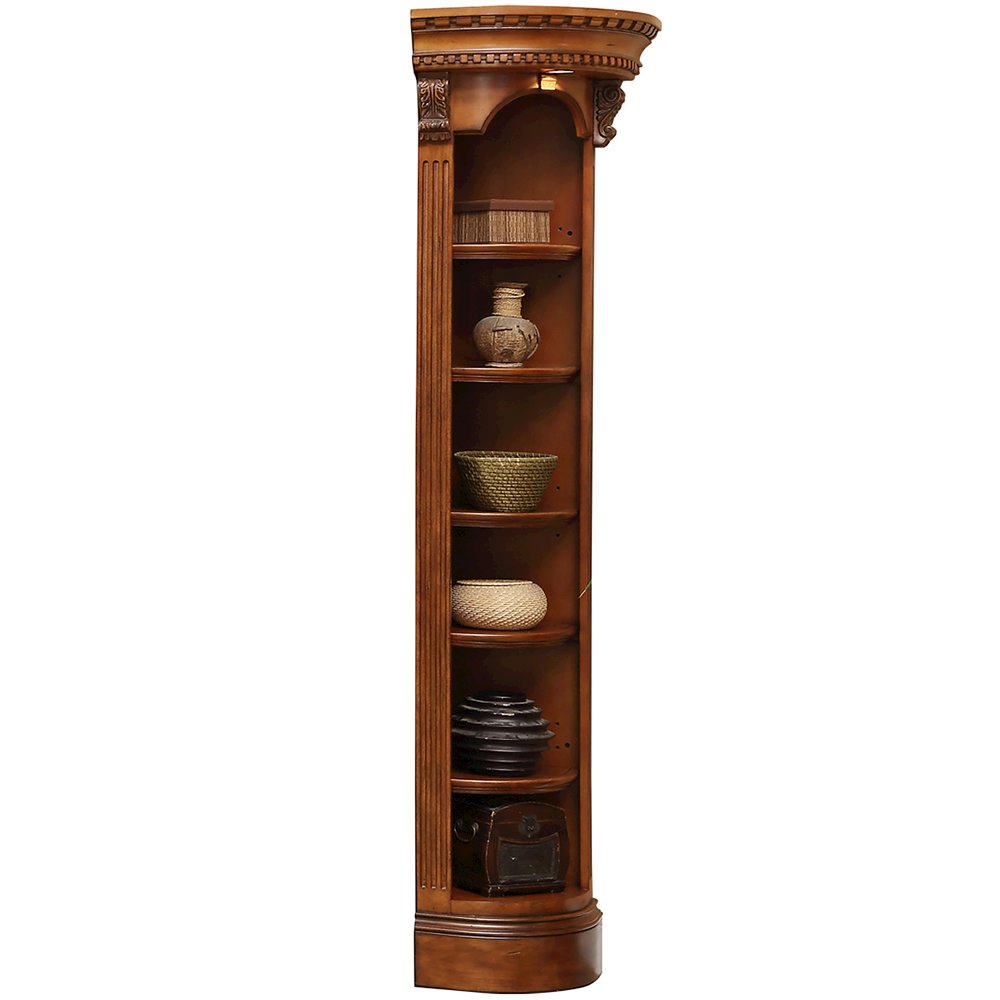 Huntington Outside Corner Bookcase. Picture 1