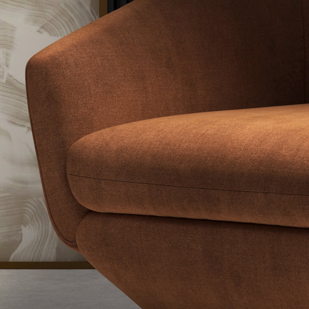The Twist - Elise Rust Swivel Chair Two Pack. Picture 12
