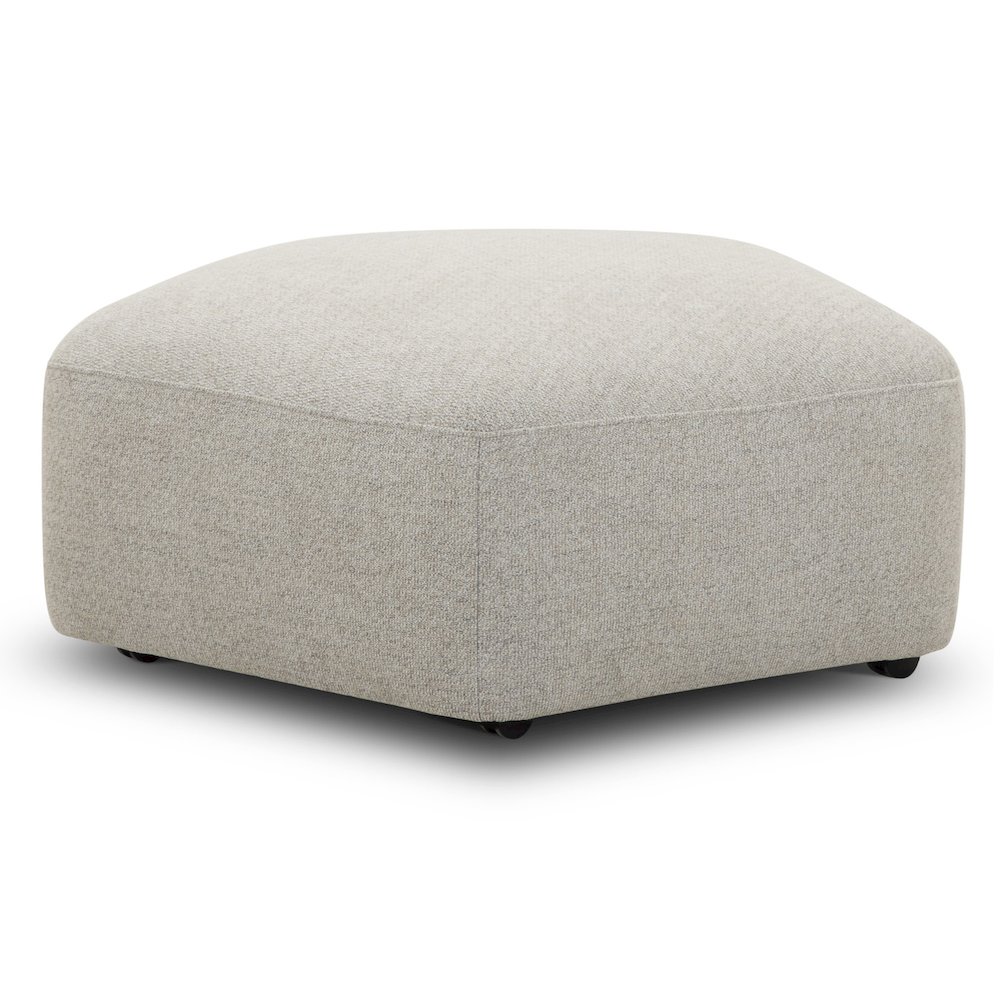 Playful - Canes Cobblestone Ottoman with Casters. Picture 2