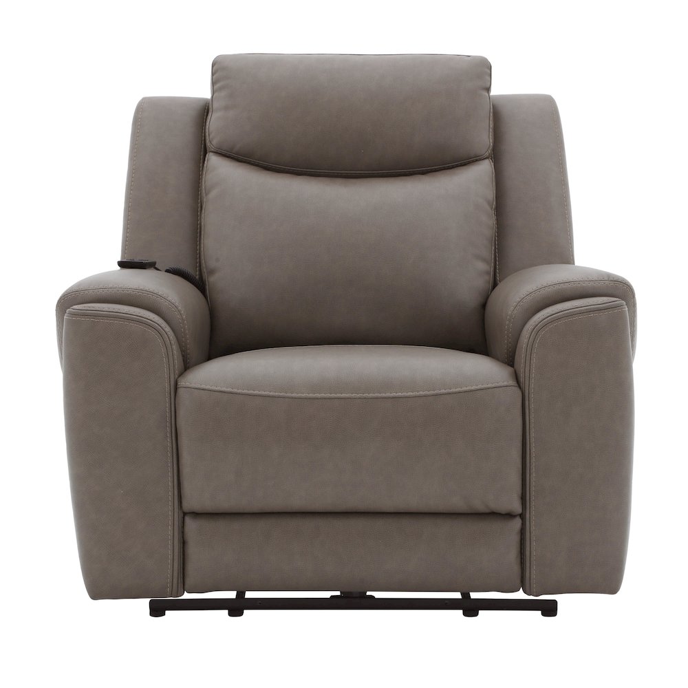 Momentum - Dark Granite Power Zero Gravity Recliner with Heat & Massage. Picture 3