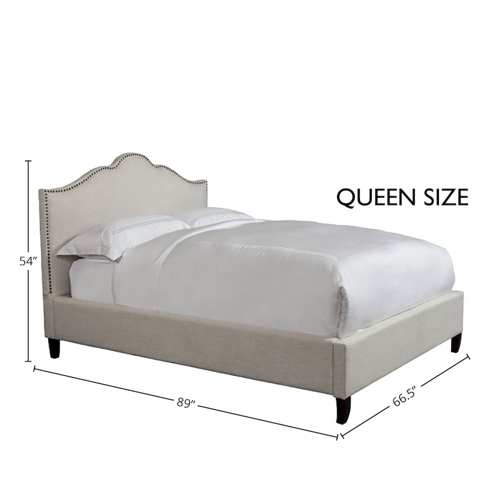 Jamie - Flour Queen Bed. Picture 6