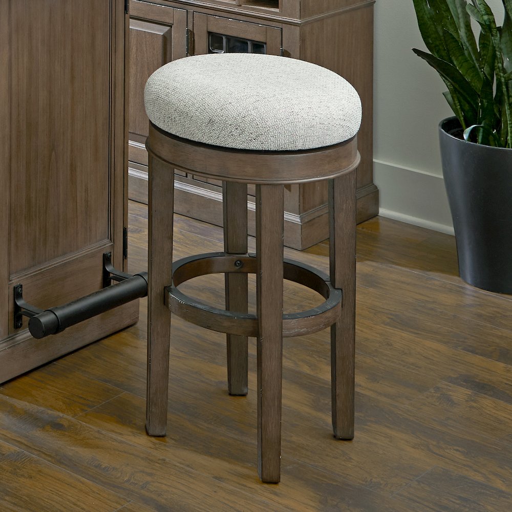 Parker House Sundance Dining - Sandstone Swivel Bar Stool. Picture 2