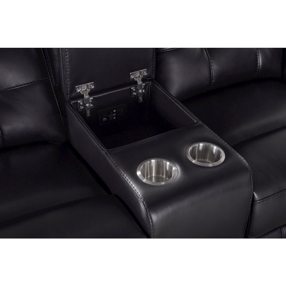 Clayton - Phantom Manual Console Loveseat. Picture 16