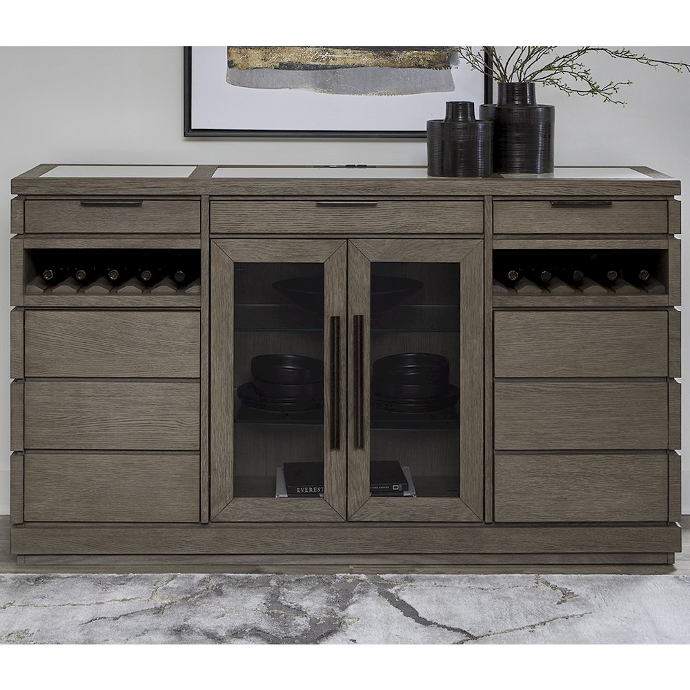 Pure Modern Dining Buffet Server. Picture 7