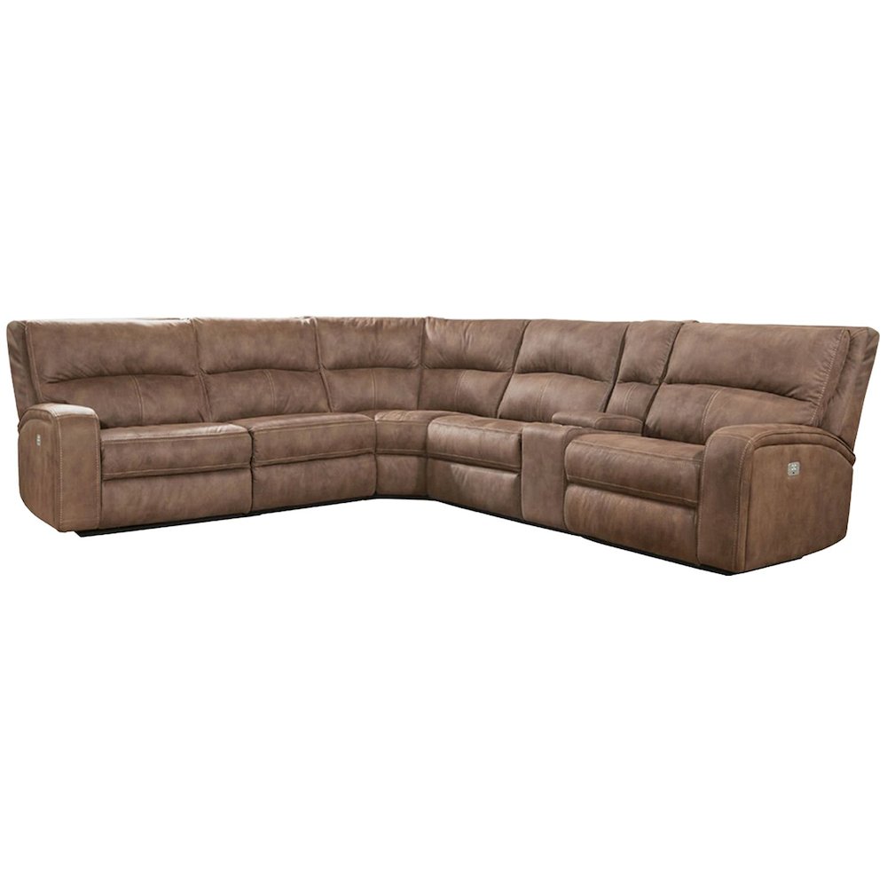 Polaris - Kahlua 6 Piece Modular Power Reclining Sectional. Picture 1