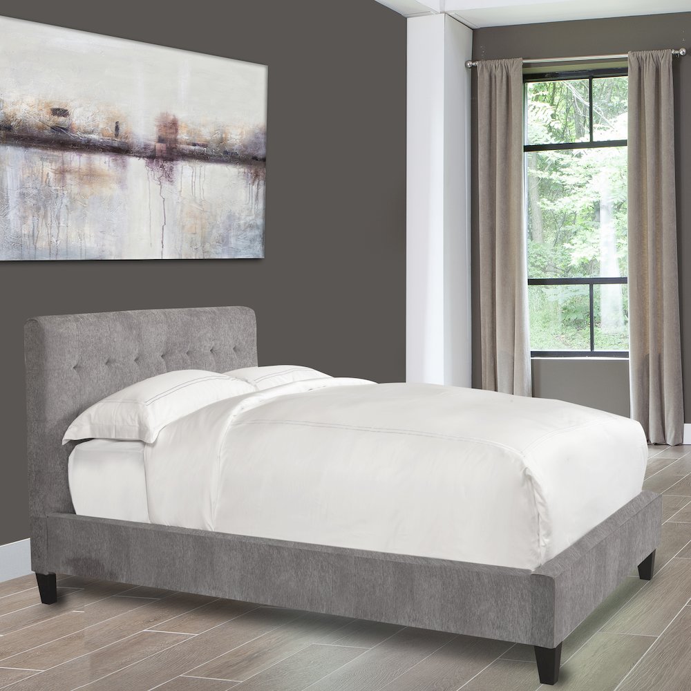 Jody - Cornflower Queen Bed. Picture 3