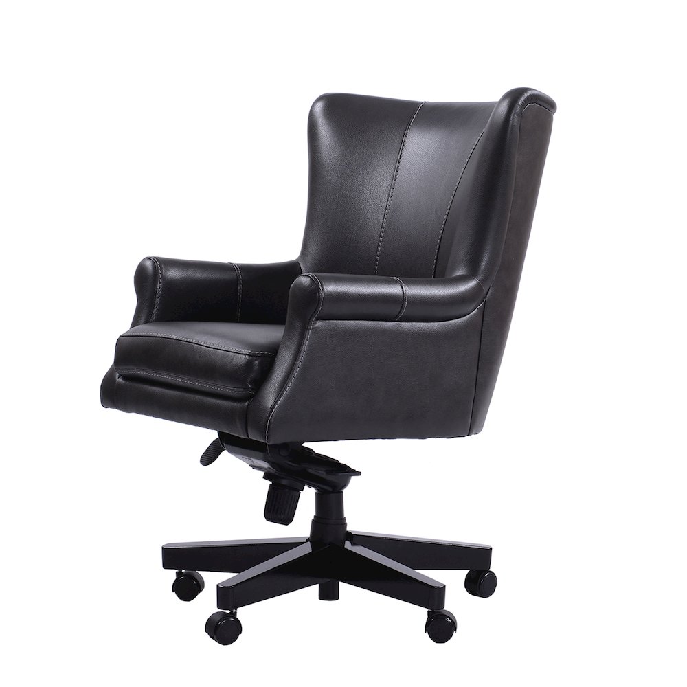 Leather Desk Chair. Picture 2
