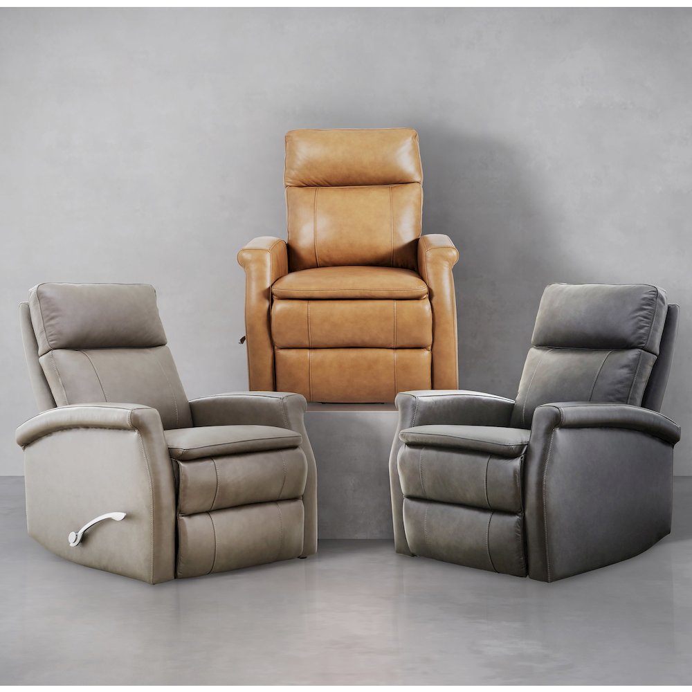 Bristol - Graphite Swivel Glider Recliner Two Pack. Picture 7