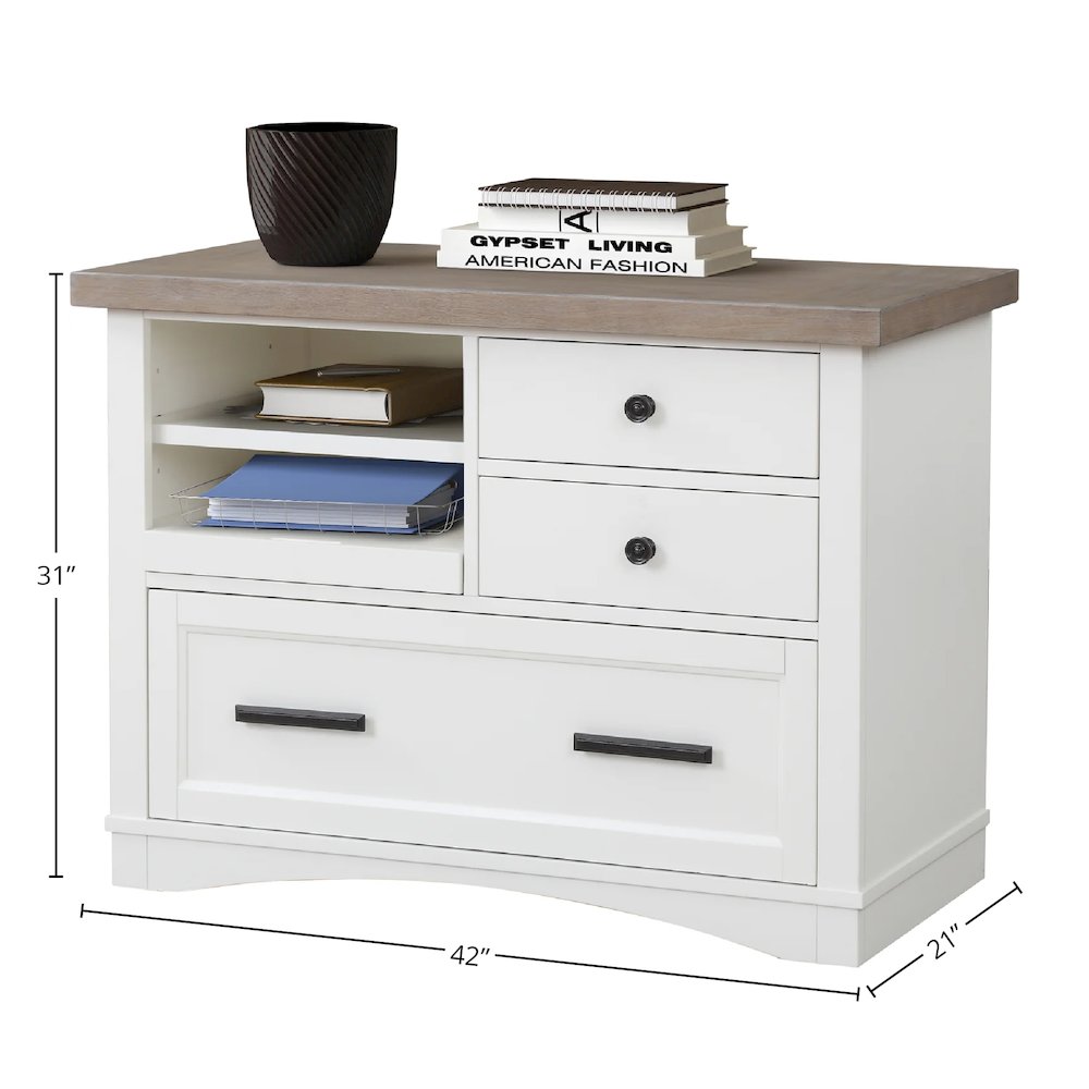 Modern - Cotton Functional File with Power Center. Picture 5