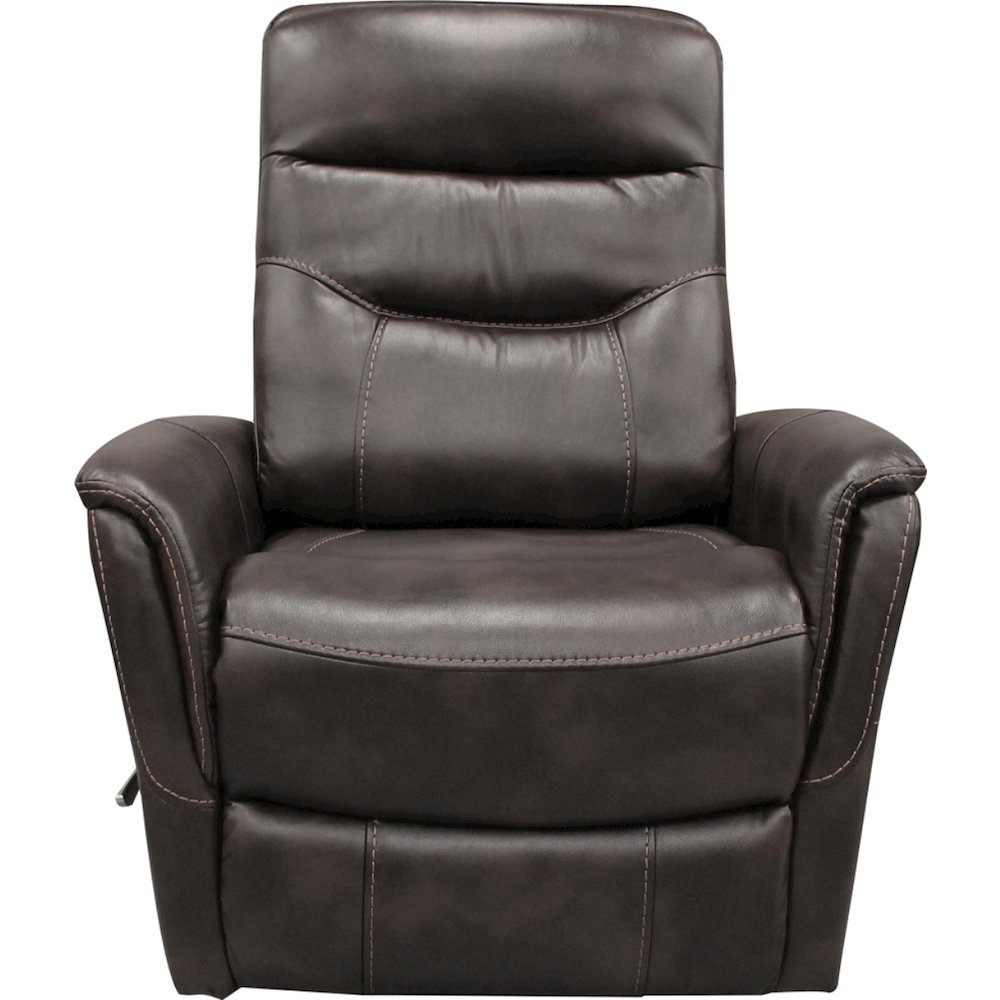Gemini - Truffle Swivel Glider Recliner Two Pack. Picture 5