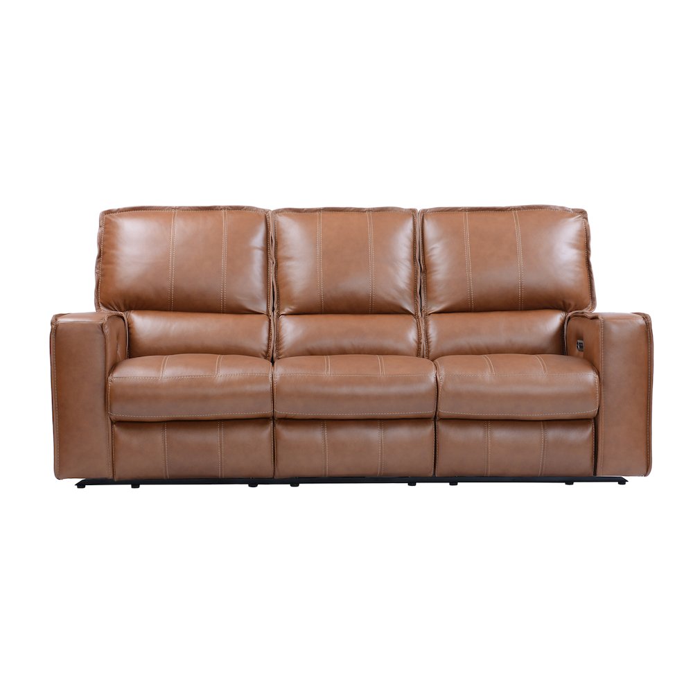 Rockford - Verona Saddle Triple Power Reclining Reclining Sofa. Picture 3