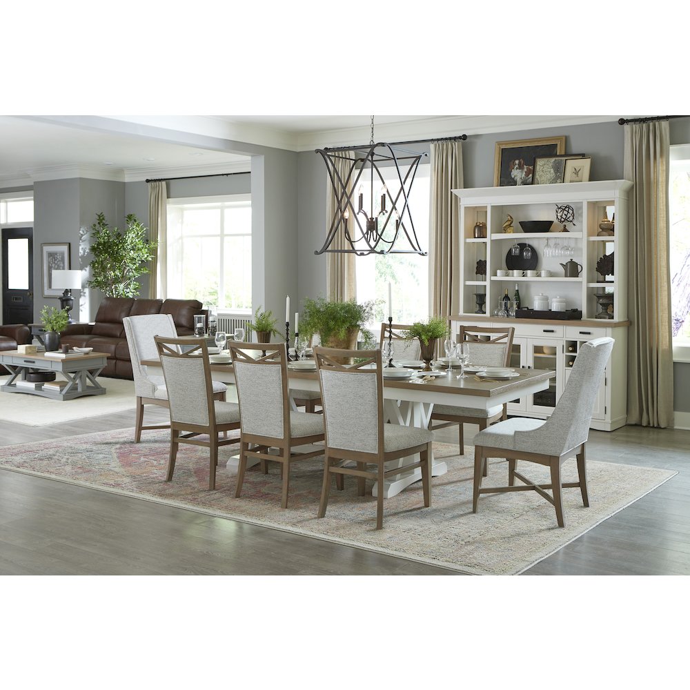 Americana Modern Dining Upholstered Dining Chair Two Pack. Picture 3