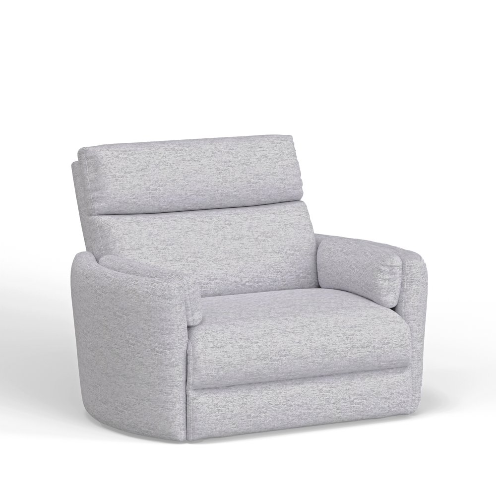 Radius Xl - Mineral Extra Wide Power Glider Recliner Two Pack. Picture 2