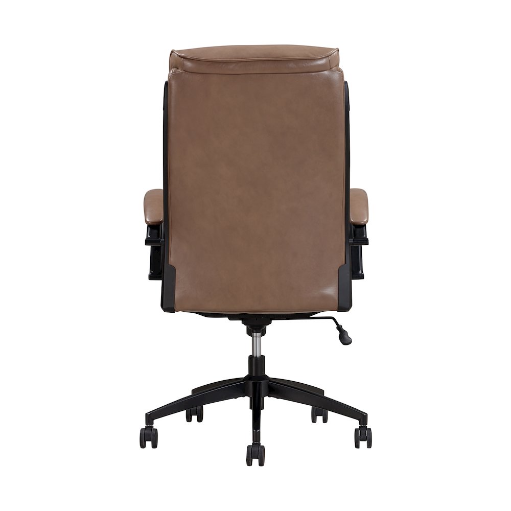 Leather Desk Chair. Picture 4