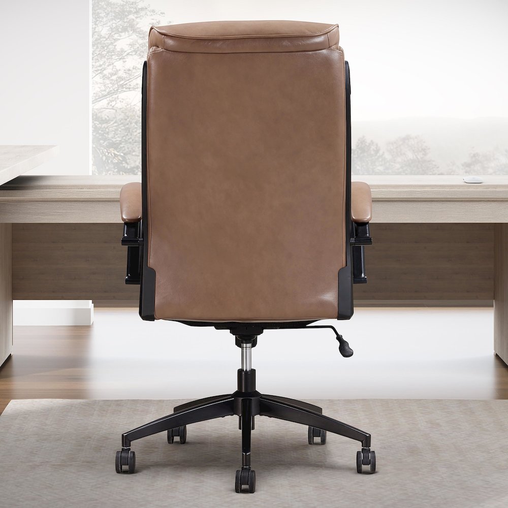 Leather Desk Chair. Picture 8