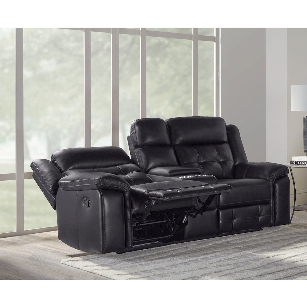 Clayton - Phantom Manual Console Loveseat. Picture 15