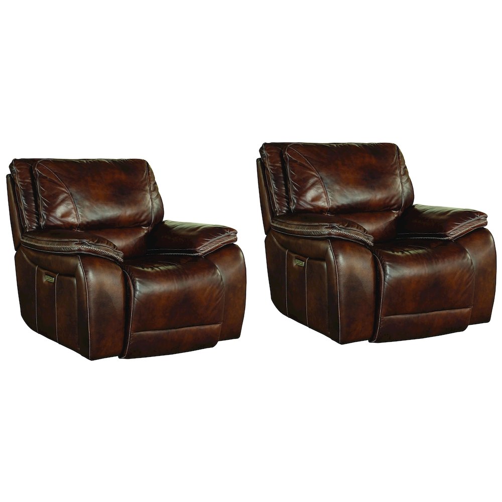 Vail - Burnt Sienna Power Recliner Two Pack. Picture 1