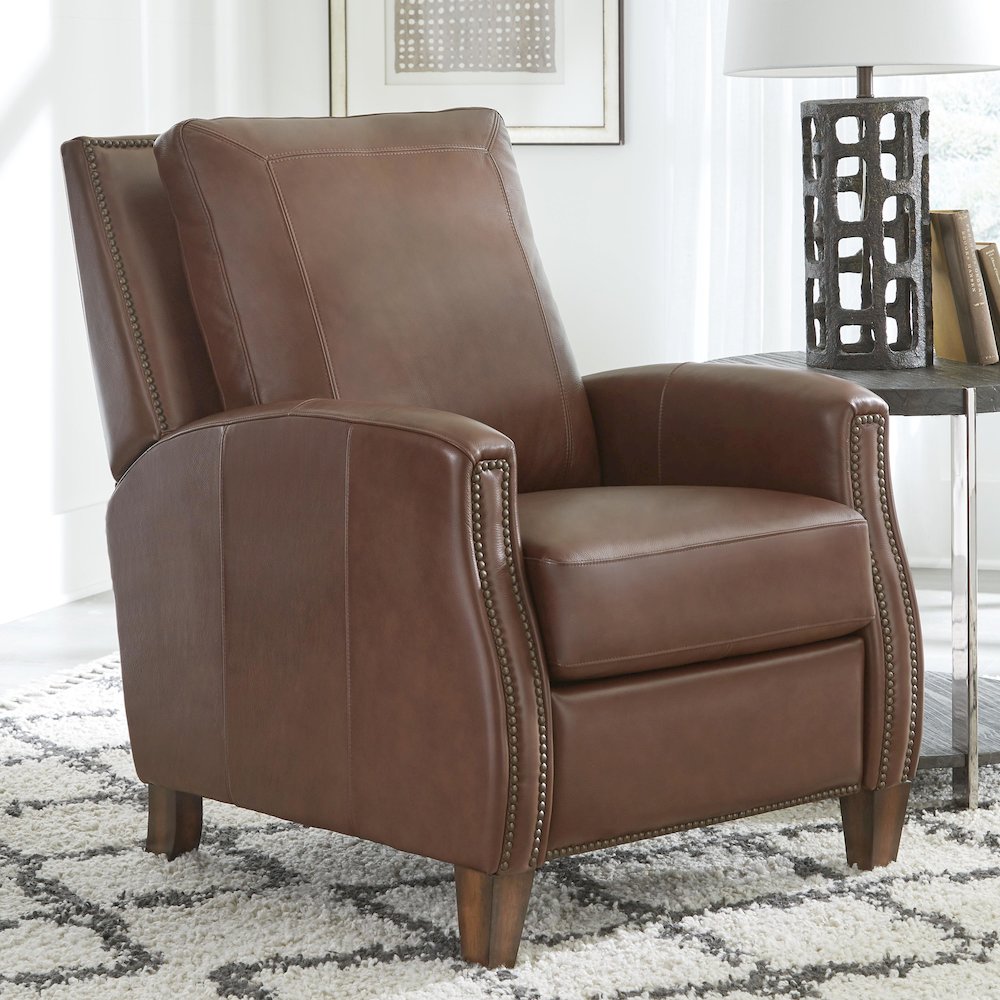 Hunter - Chestnut Charm Manual Recliner Two Pack. Picture 2