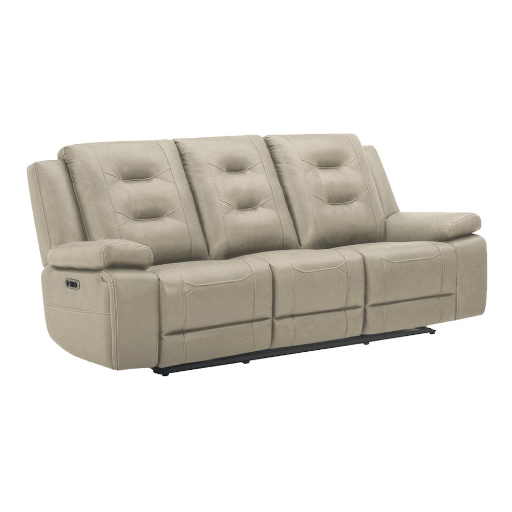 Caldwell - Tahoe Fog Power Reclining Sofa P2. Picture 1
