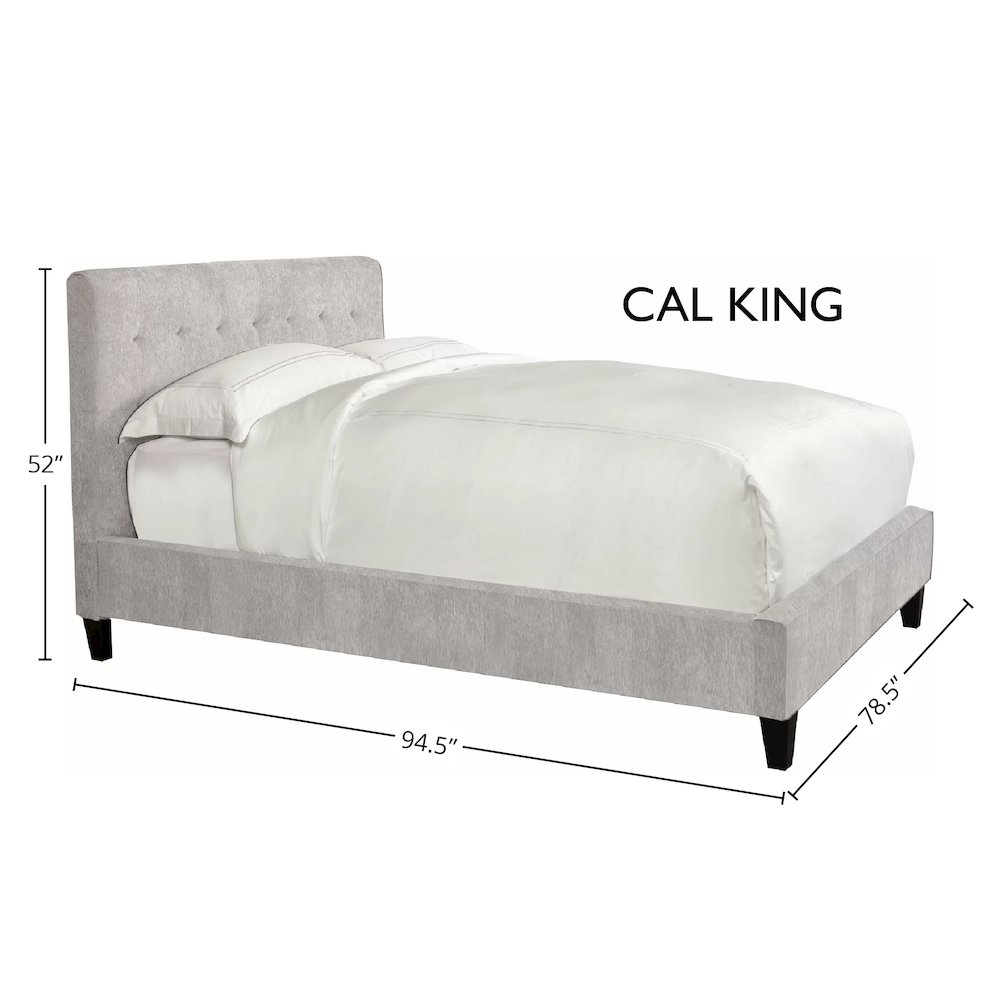 Jody - Porcelain California King Bed. Picture 6