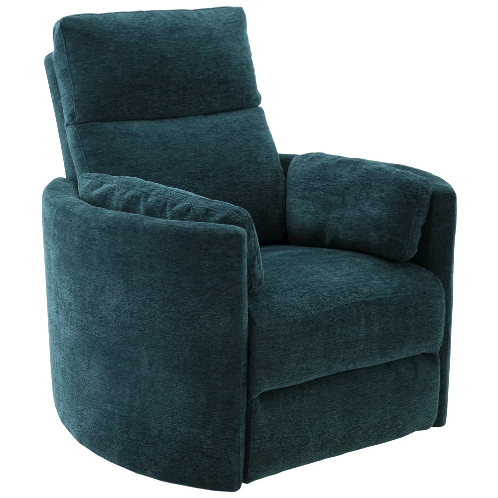 Radius - Peacock Power Swivel Glider Recliner Two Pack. Picture 2