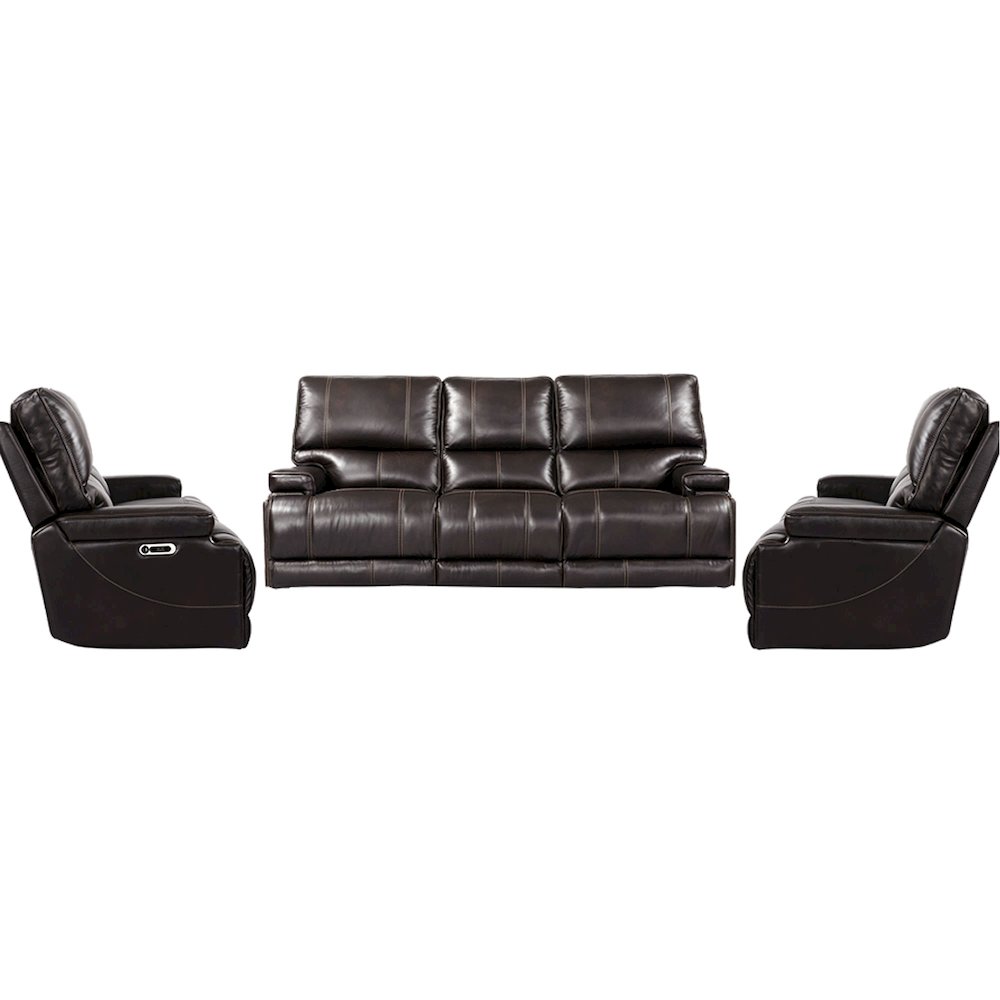 Verona Coffee - Powered By Freemotion Power Reclining Sofa and Two Recliners. Picture 1