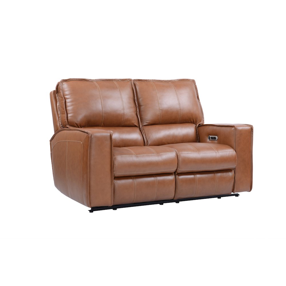 Rockford - Verona Saddle Power Reclining Loveseat. Picture 1