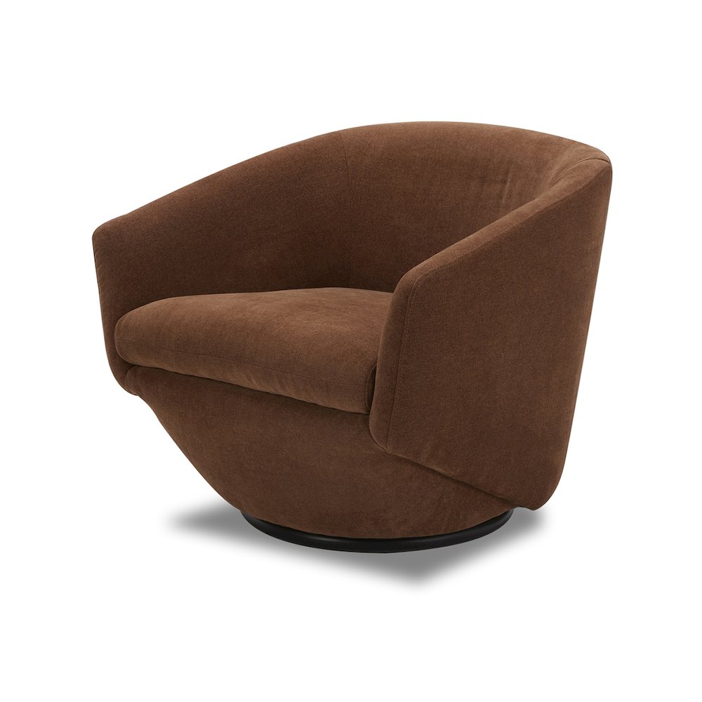 The Twist - Elise Rust Swivel Chair Two Pack. Picture 3