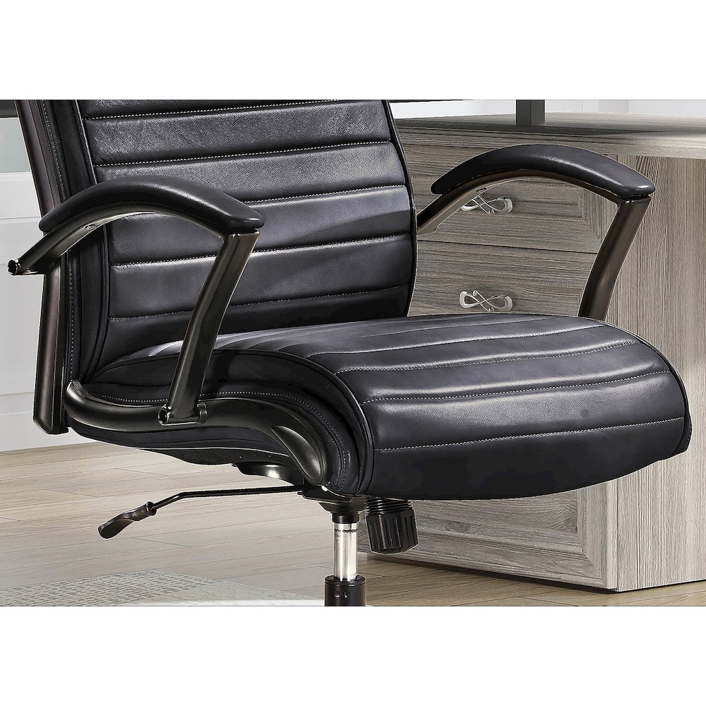 Leather Desk Chair. Picture 7