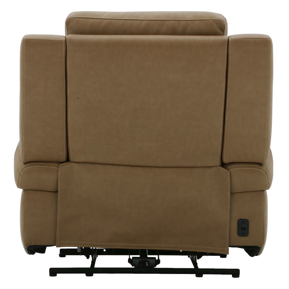 Momentum - Cashew Power Zero Gravity Recliner with Heat & Massage. Picture 5