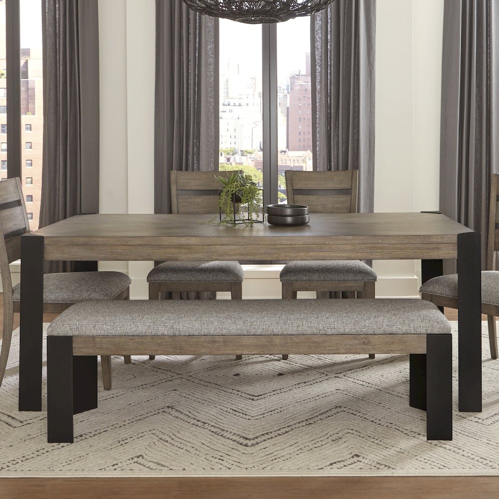 Cedar Fork - Dining Bench. Picture 5