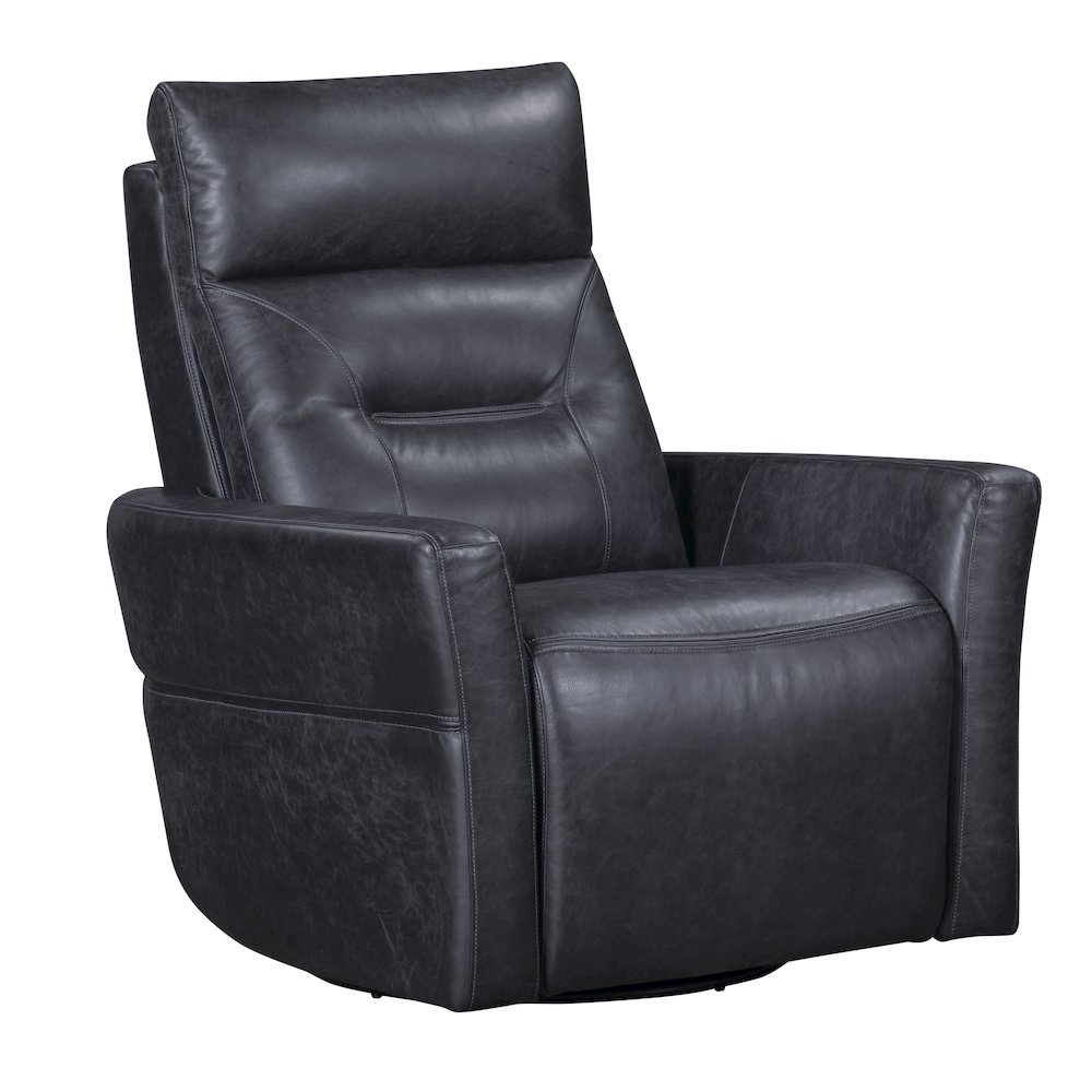 Remmington - Vintage Slate Power Swivel Glider Recliner P2 Two Pack. Picture 2