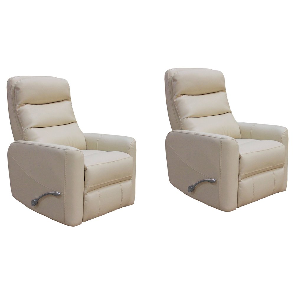 Hercules - Oyster Swivel Glider Recliner Two Pack. Picture 1