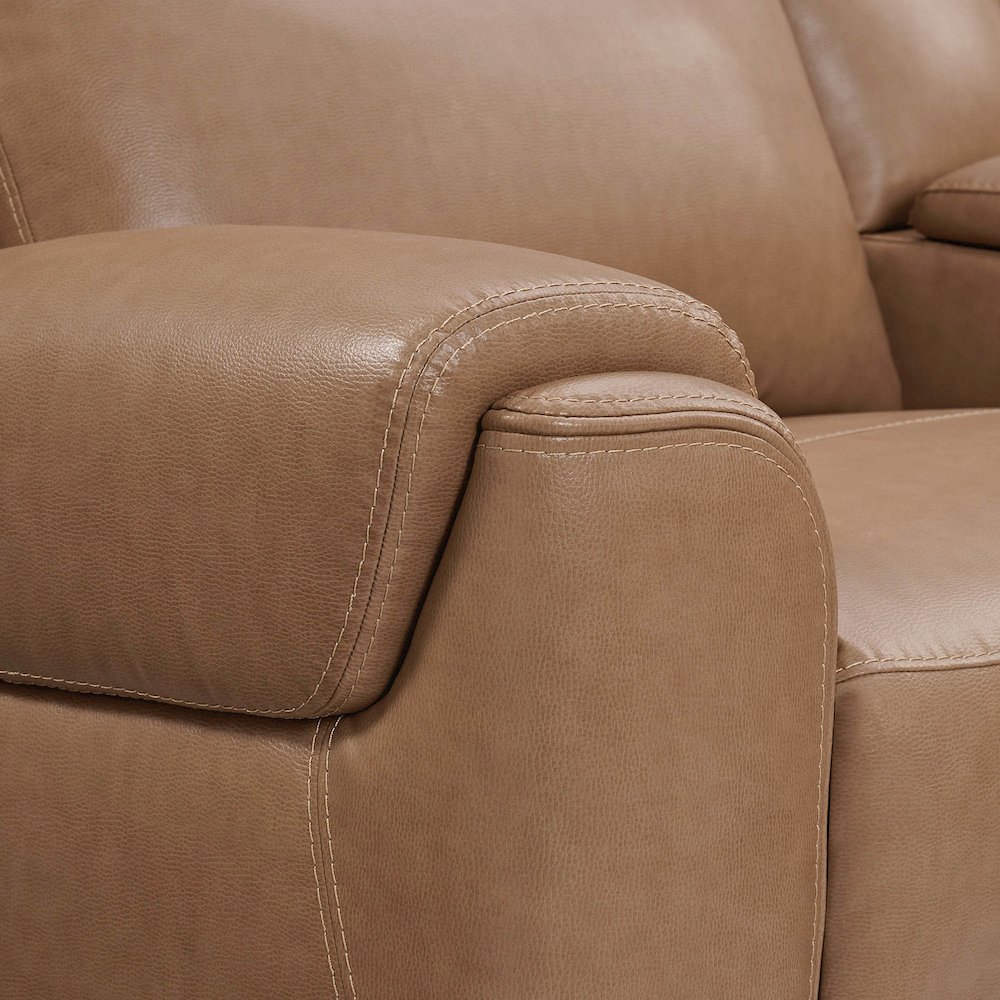 Momentum - Cashew Power Zero Gravity Recliner with Heat & Massage. Picture 8