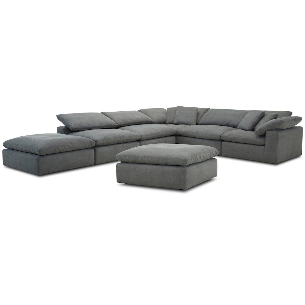 Parker Living Exhale - Mathis Thunder Ottoman. Picture 3