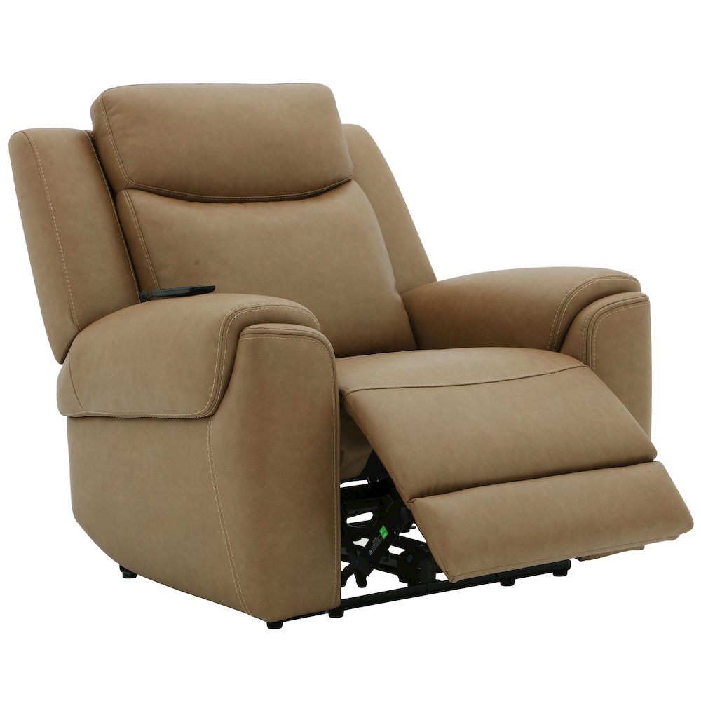 Momentum - Cashew Power Zero Gravity Recliner with Heat & Massage. Picture 2