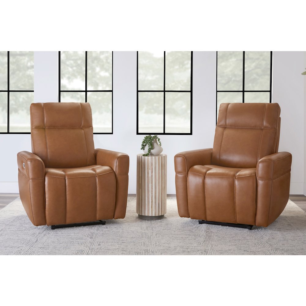 Bradford - Steamboat Ecru Power Zero Gravity Recliner P2 Two Pack. Picture 5