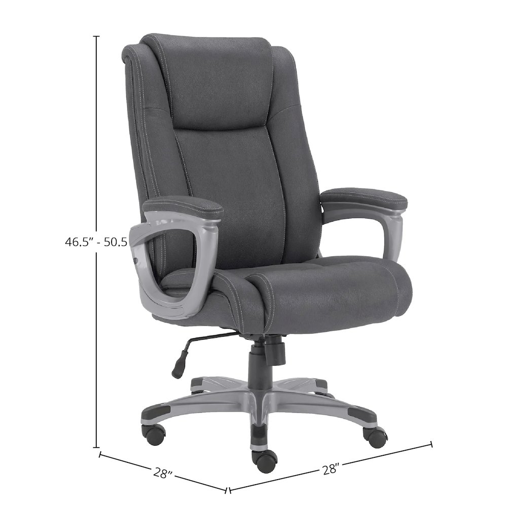 Fabric Heavy Duty Desk Chair. Picture 2