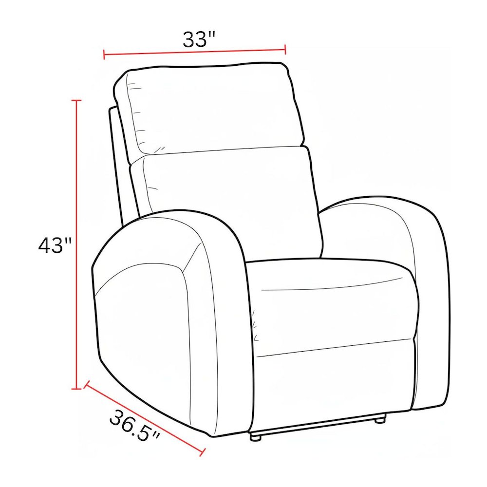 Devin - Pebble Brown Power Recliner Two Pack. Picture 7