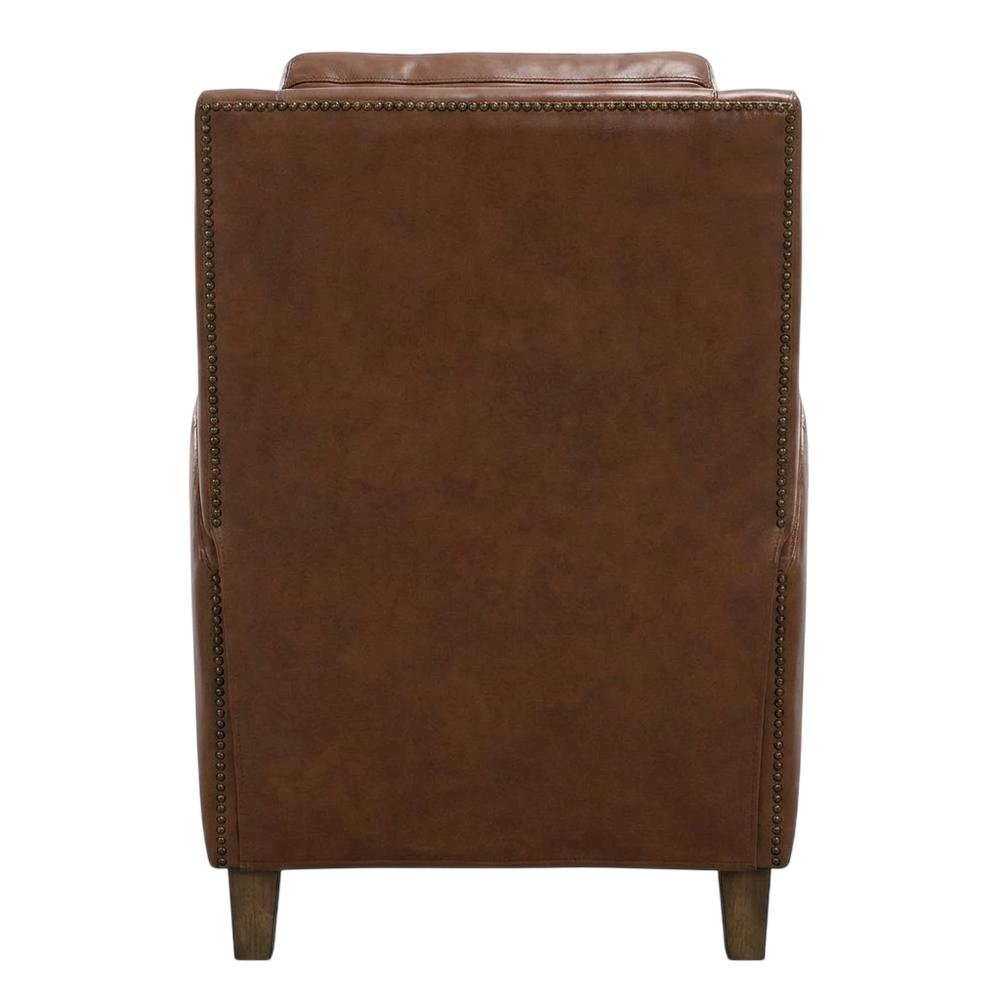 Chestnut Recliner Two Pack with Transitional Style and Comfortable Seating. Picture 4