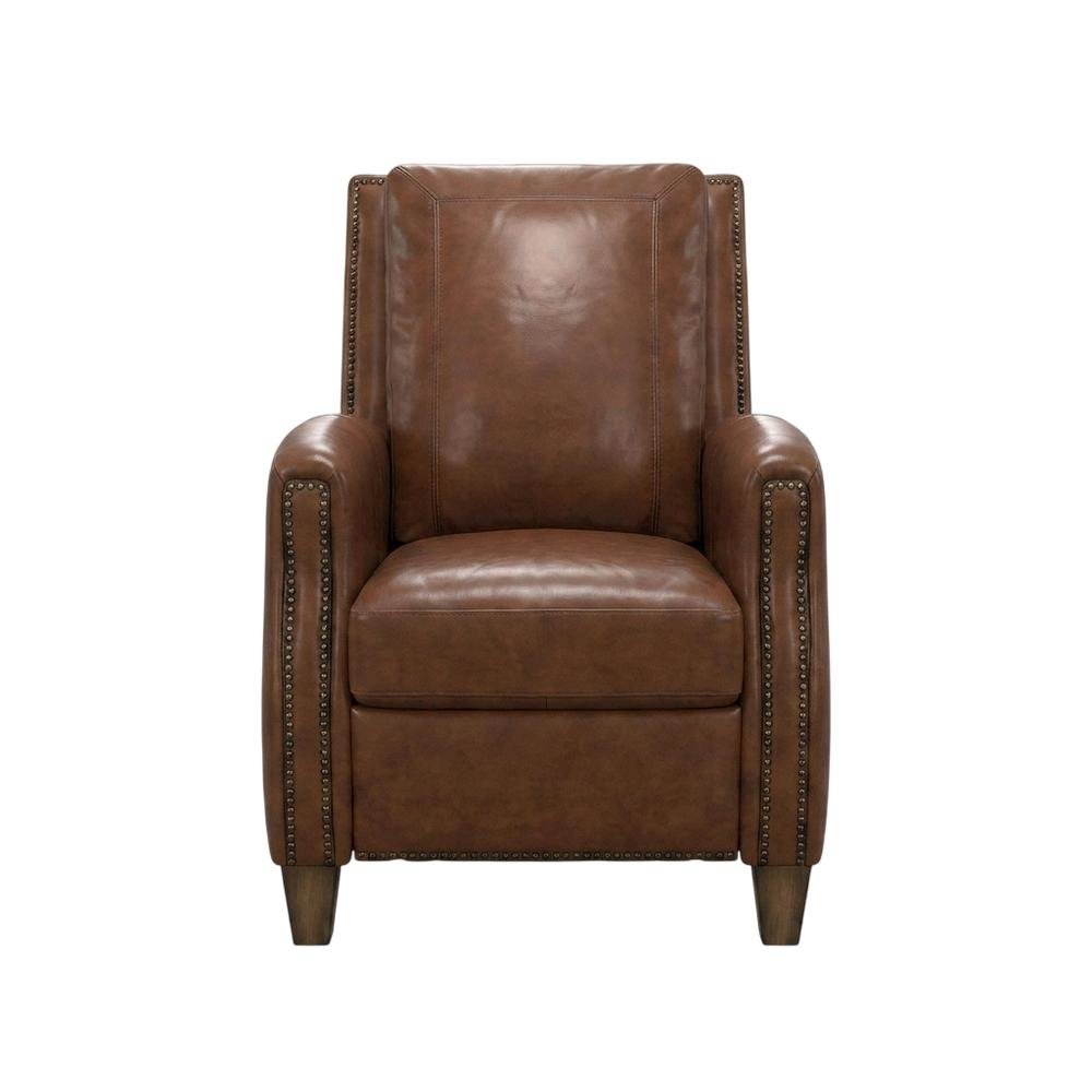 Chestnut Recliner Two Pack with Transitional Style and Comfortable Seating. Picture 5