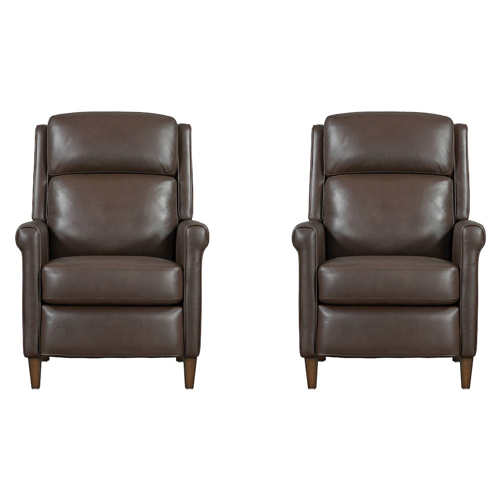 Northfield - Walnut Whirl Manual Recliner Two Pack. Picture 1